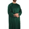 Set Qamis Sultan Schwarz / Gold