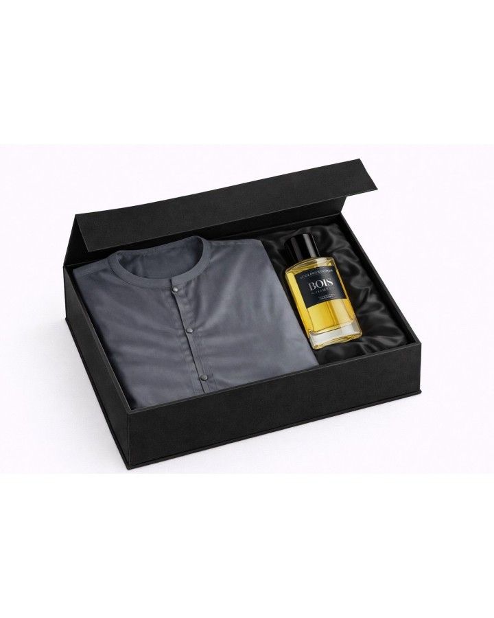 Set Sultan Qamis nero/oro