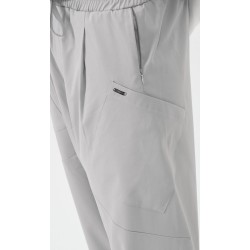 Sarouel Design QTS1012 - gris clair - Qabail