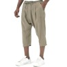 Pantacourt classik tencel QTS1010 - kaki - Qabail