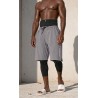 Sarouel swimshort de bain QTS1011 - gris clair - Qabail