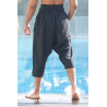 Sarouel de bain long - noir  - Wassat