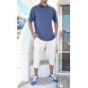 Klassieke tencel-korte broek QTS1010 - ecru - Qabail
