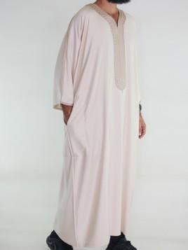 Amir Moroccan Gandoura - beige