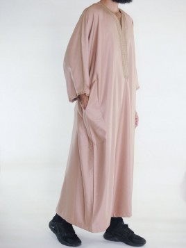 Amir Moroccan Gandoura - taupe