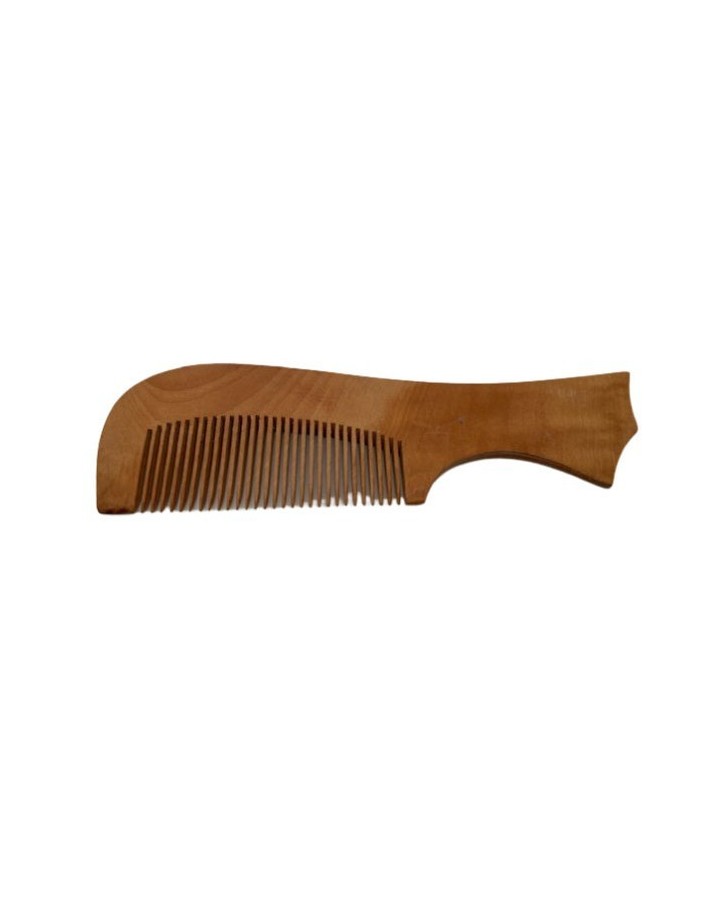Peigne à barbe en bois