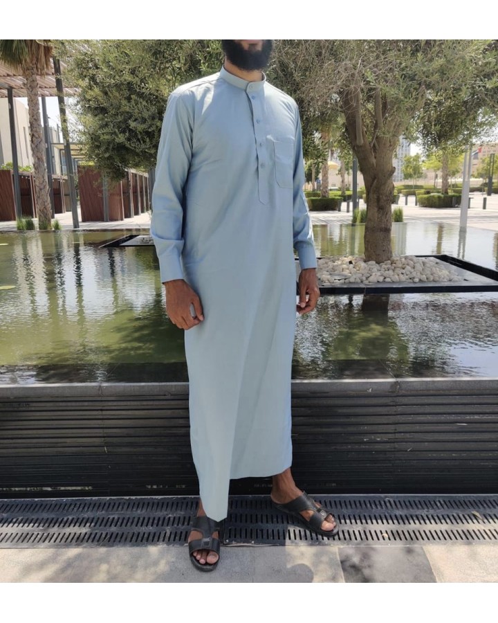 Verde apă Saudi Qamis - Bumbac