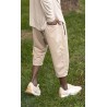 Lichte Saroual Pantacourt - Beige - Qabail