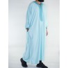 Gandoura marocaine Amir - vert d'eau