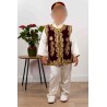Tenue de circoncision enfant -  bordeaux