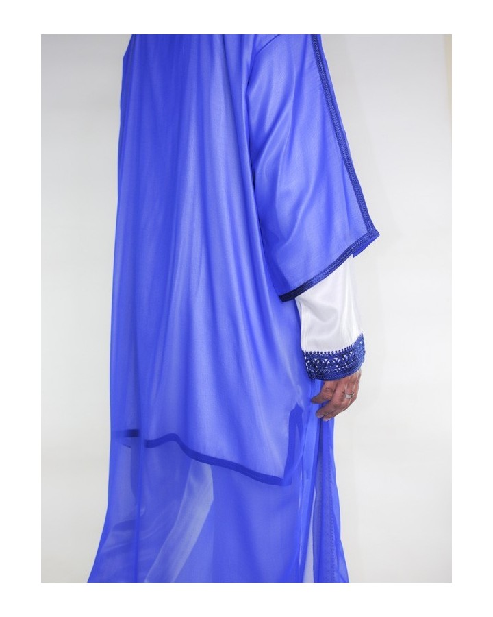 Jabador homme 3 Pièces - Blanc cassé et Bleu Marine