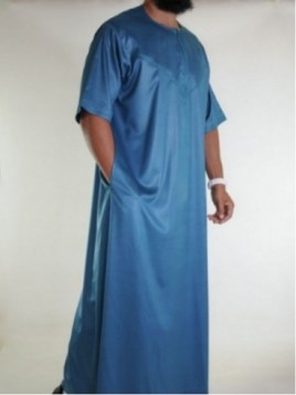 Emirati Qamis korte ærmer...