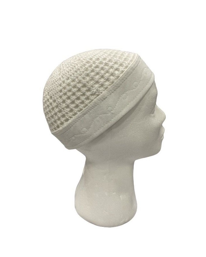 Chéchia luxe Egypt blanc