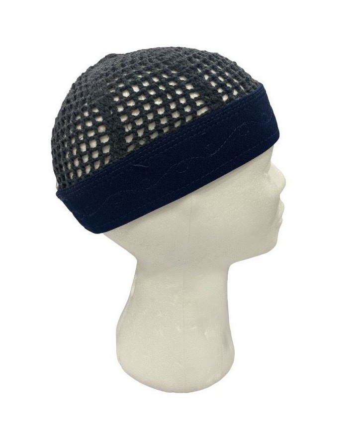 Chéchia luxe Egypt Bleu nuit