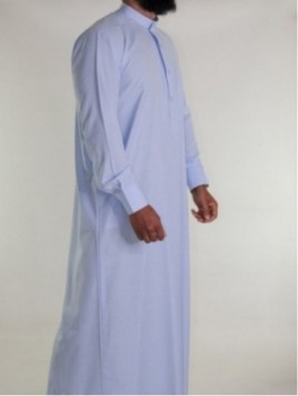 Lino saudita Qamis - azzurro