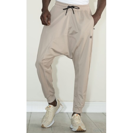 Leichte Jogging-Harouel Beige - Qabail