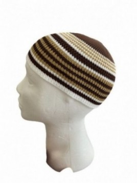 Beige bruine muts ref1