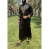 Qamis Aylan Branco - Bordado - Cetim
