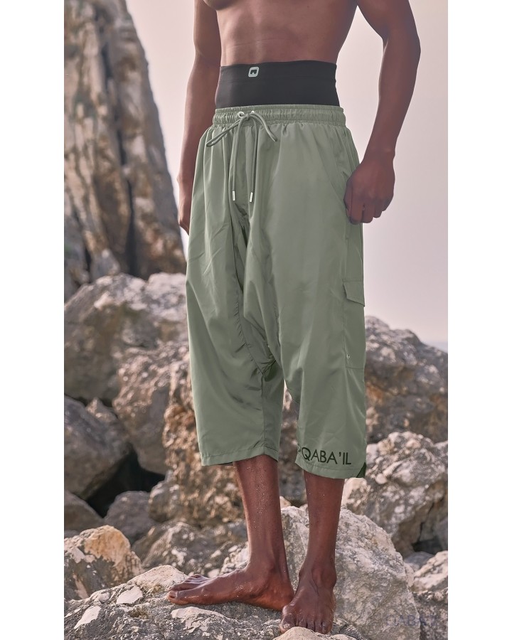 Sarouel de bain 5040 - kaki - Qabail