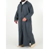 Djellaba marocaine Mlifa - anthracite