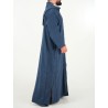 Moroccan Djellaba Mlifa - blue