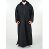 Djellaba marocaine Cachemire - noir