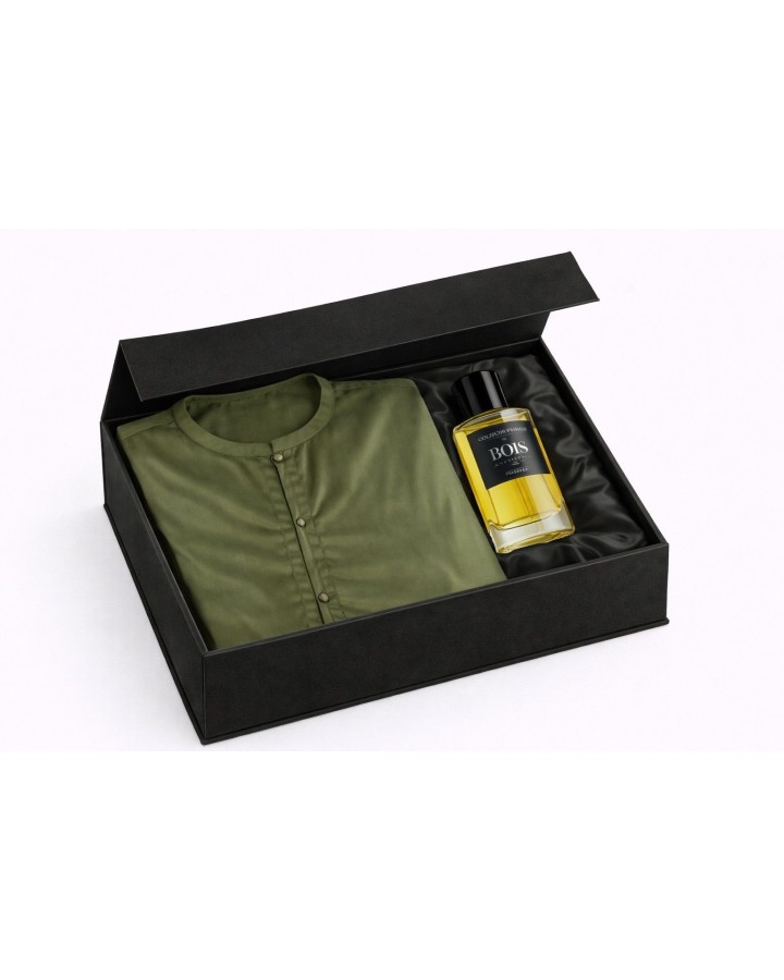 Set Sultan Qamis negru / auriu