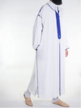 Marokkansk muslin Djellaba...