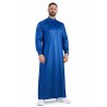 Qamis Saoudien Bleu ciel - Tissu satiné