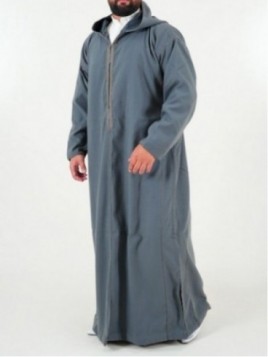 Moroccan Djellaba Mlifa -...