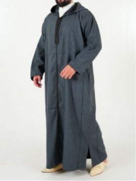 Moroccan Djellaba Mlifa -...