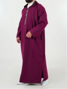 Moroccan Djellaba Mlifa -...