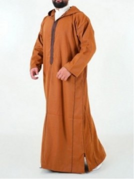 Moroccan Djellaba Mlifa -...