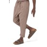 Pantaloni sarouel model QTS1012 – gri-maro – Qabail
