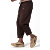 Sarouel Design QTS1012 - marron coffee - Qabail