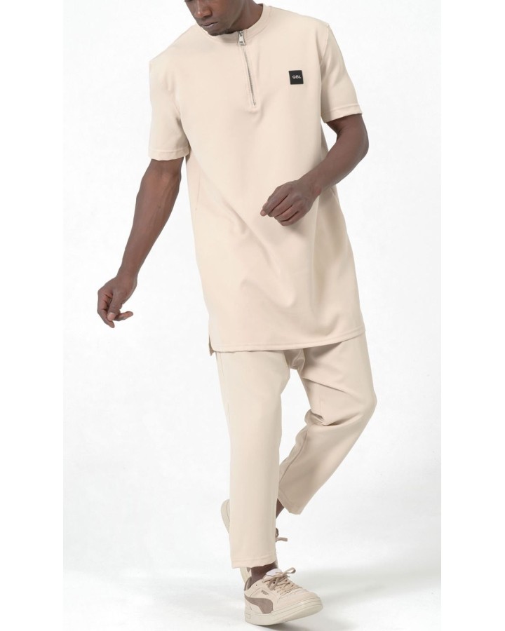 Ensemble QC Silent QTE2001 - beige - Qabail