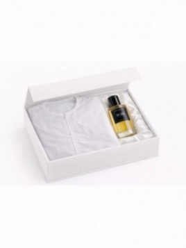 Vit uppsättning Emirati Qamis