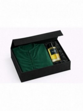 Bottle green Emirati Qamis set