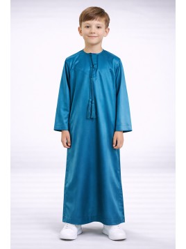 Qamis de cetim dos Emirados...