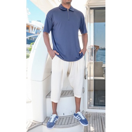 Pantalones cortos clásicos de Tencel QTS1010 - crudo - Qabail