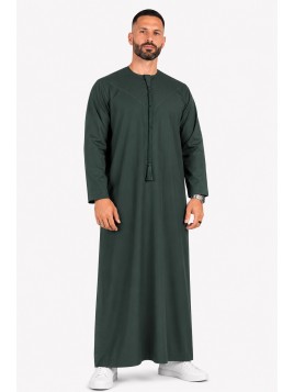 Emirati Qamis Verde garrafa...
