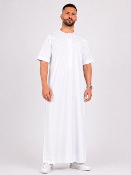 Qamis emirati coton manches...