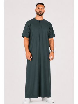 Qamis emirati coton manches...