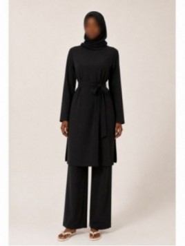 Burkini a 3 pezzi S2025 - nero