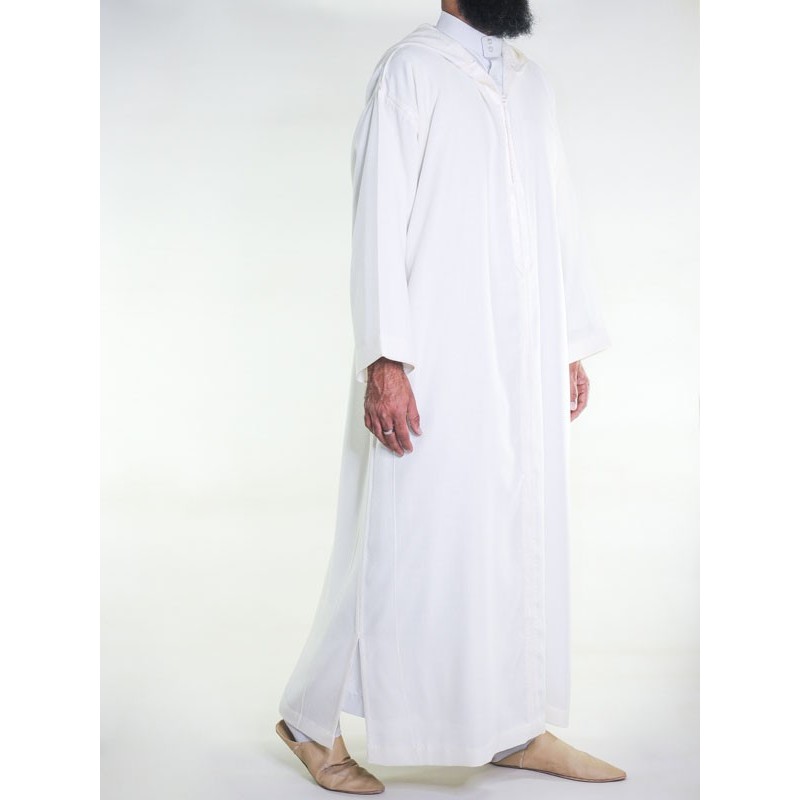Offwhite marockansk Djellaba