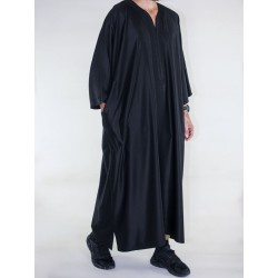 Amir Moroccan Gandoura - Black