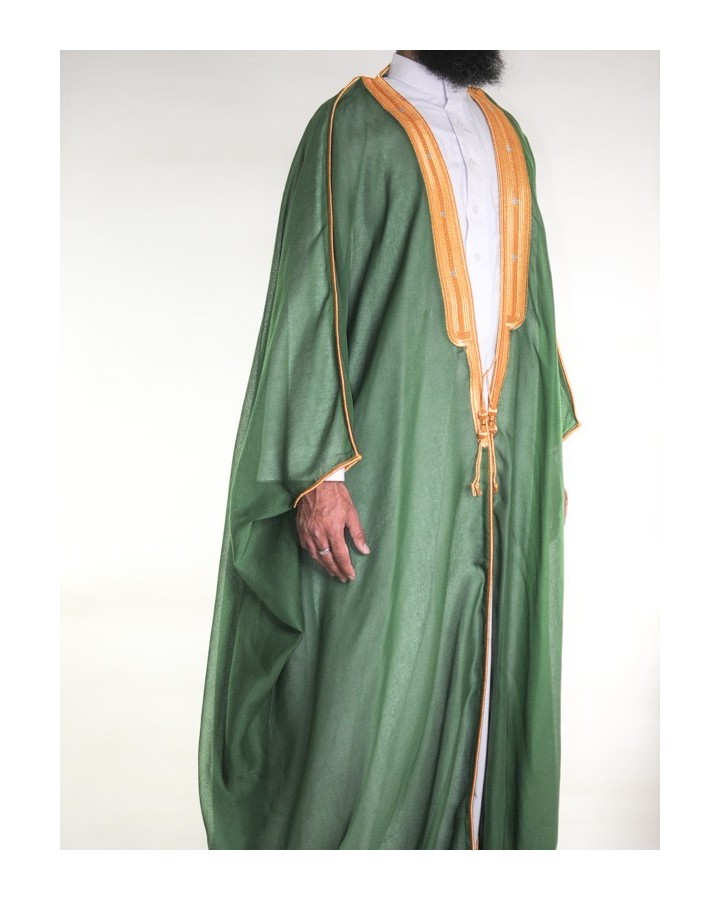 Bisht saoudien vert