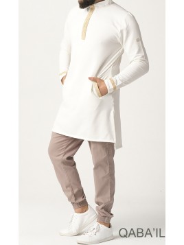 Eminence kort Qamis - Ecru...