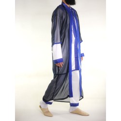 Jabador homme 3 Pièces - Blanc cassé et Bleu Marine
