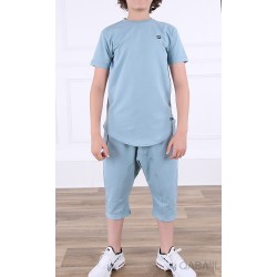 Conjunto náutico infantil - azul - Qabail